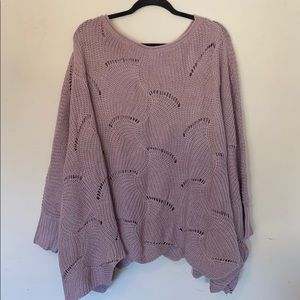 Oversize Sweater Orchid Color XL